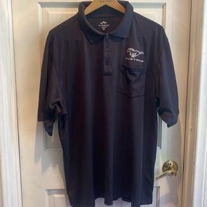 Mustang ford black  2XL tri mountain performance polo
